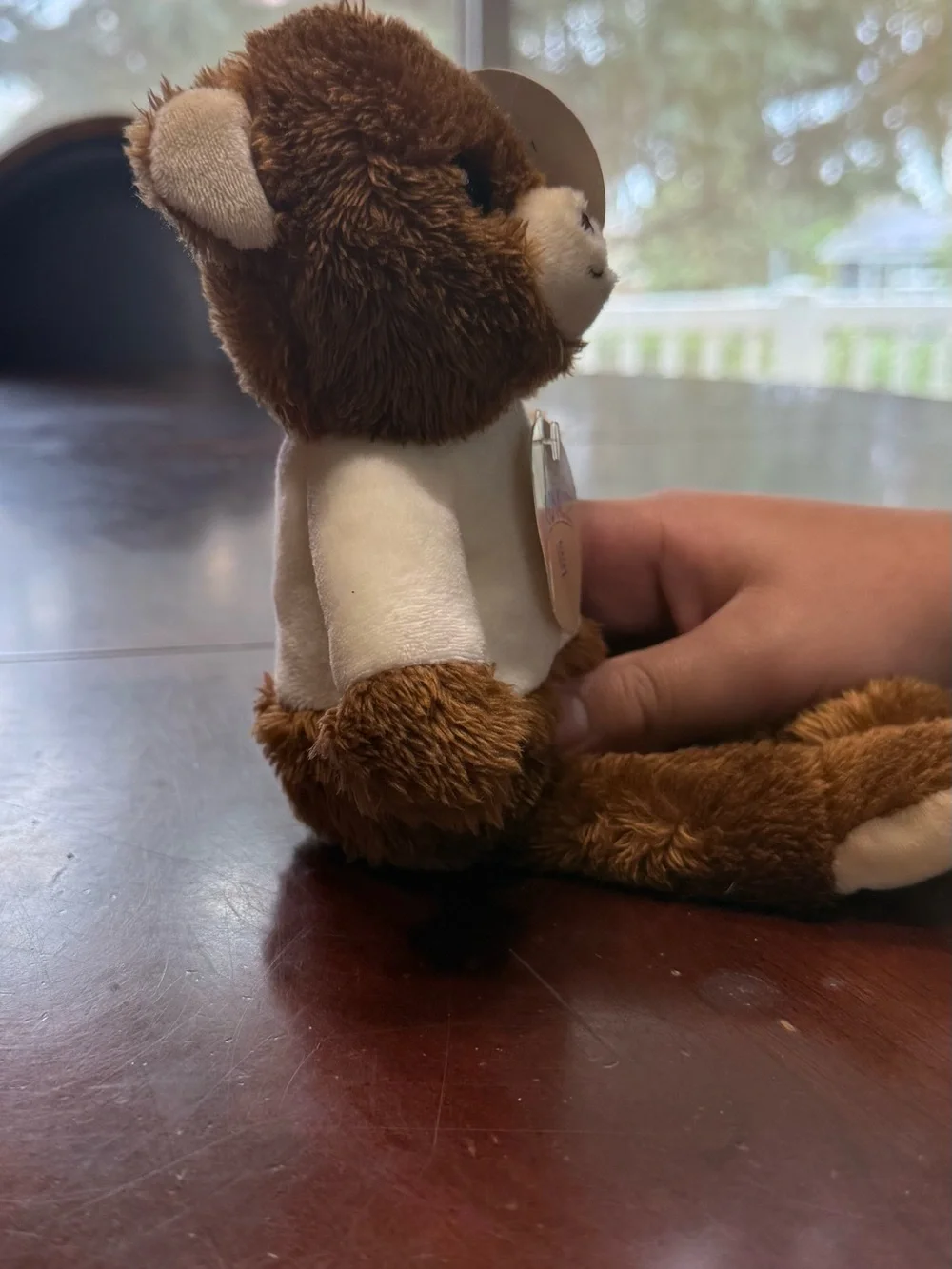 FRIENDS Brown and Cream Fuzzy Friends Plush Bear